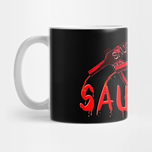 Saucy dripping red sauce Mug